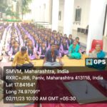 Sahajyog Meditation Workshop - Shriram Mahila Vidyalay Paniv