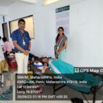 Blood donation camp at smvm paniv