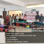 Blood donation camp at smvm paniv