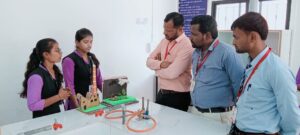 Demonstration of Experiment and Models - Shriram Mahila Vidnyan Mahavidyalaya, Paniv