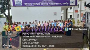 Forest Conservation Day at Shriram mahila college paniv